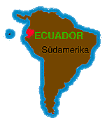 Lagekarten Ecuador